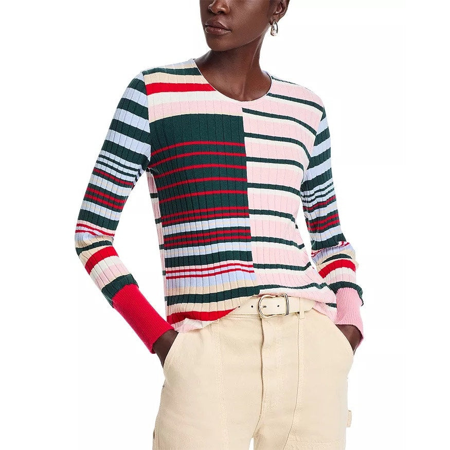 Aldo Martins Teide Sweater Multi color LARGE  pink red blue $274.00