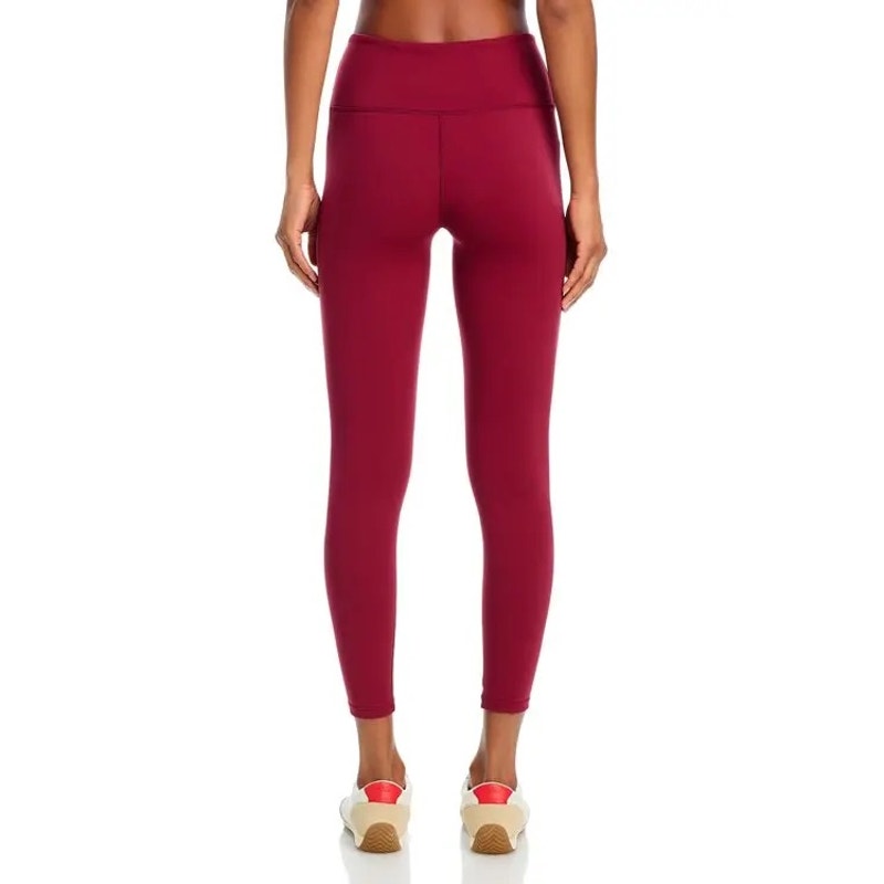 aqua  high rise 7/8 leggings exclusive - mahogany SMALL $78.00