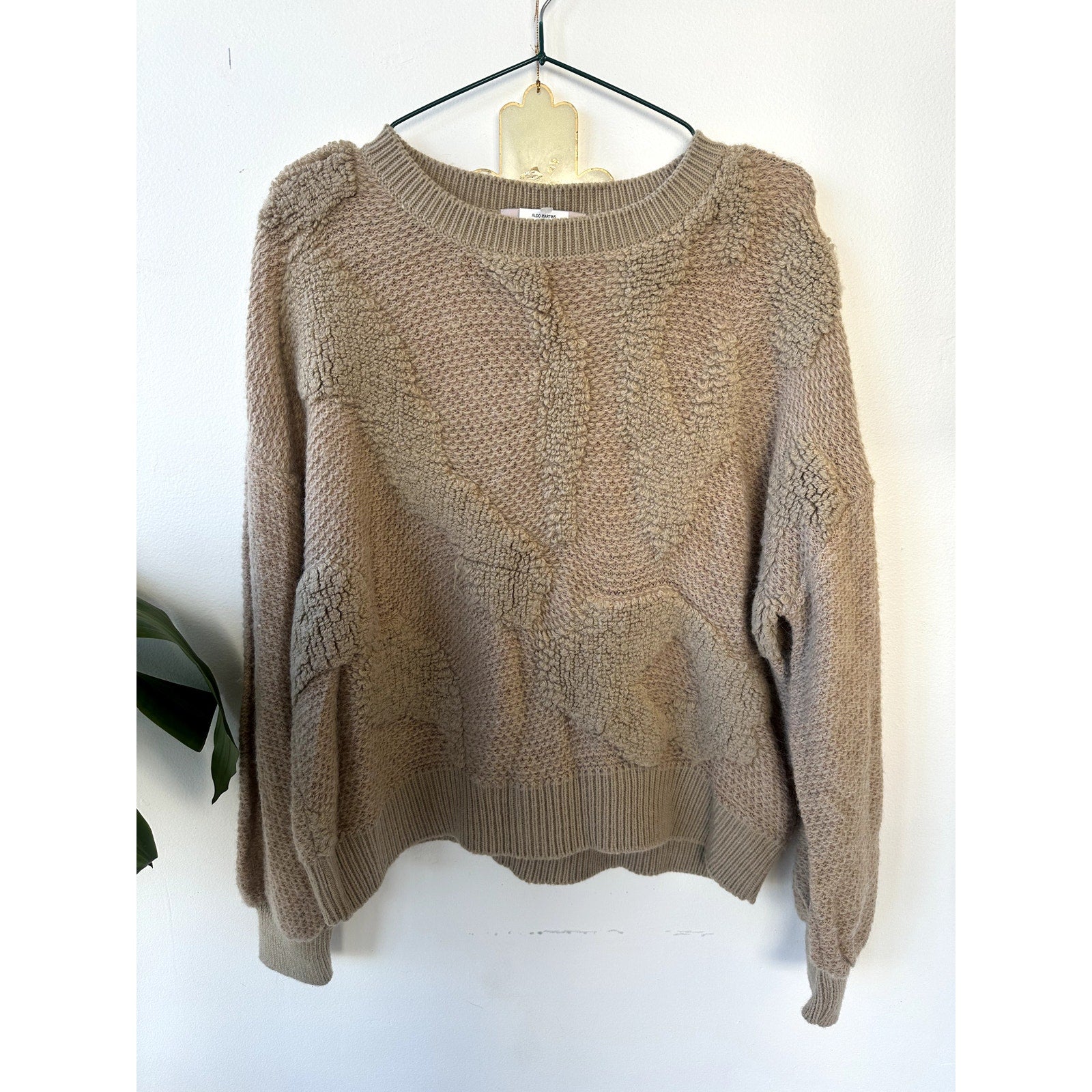 Aldo Martins Women’s Sidley Sweater camel MEDIUM $274.00