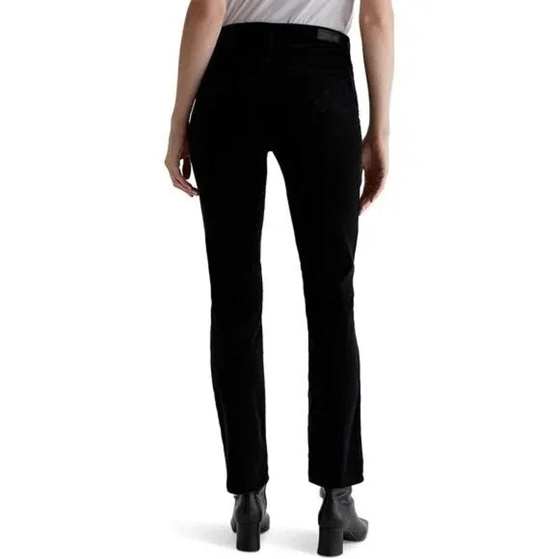 AG Jeans  Mari Corduroy Straight-Leg Jeans Rich umber Black 25